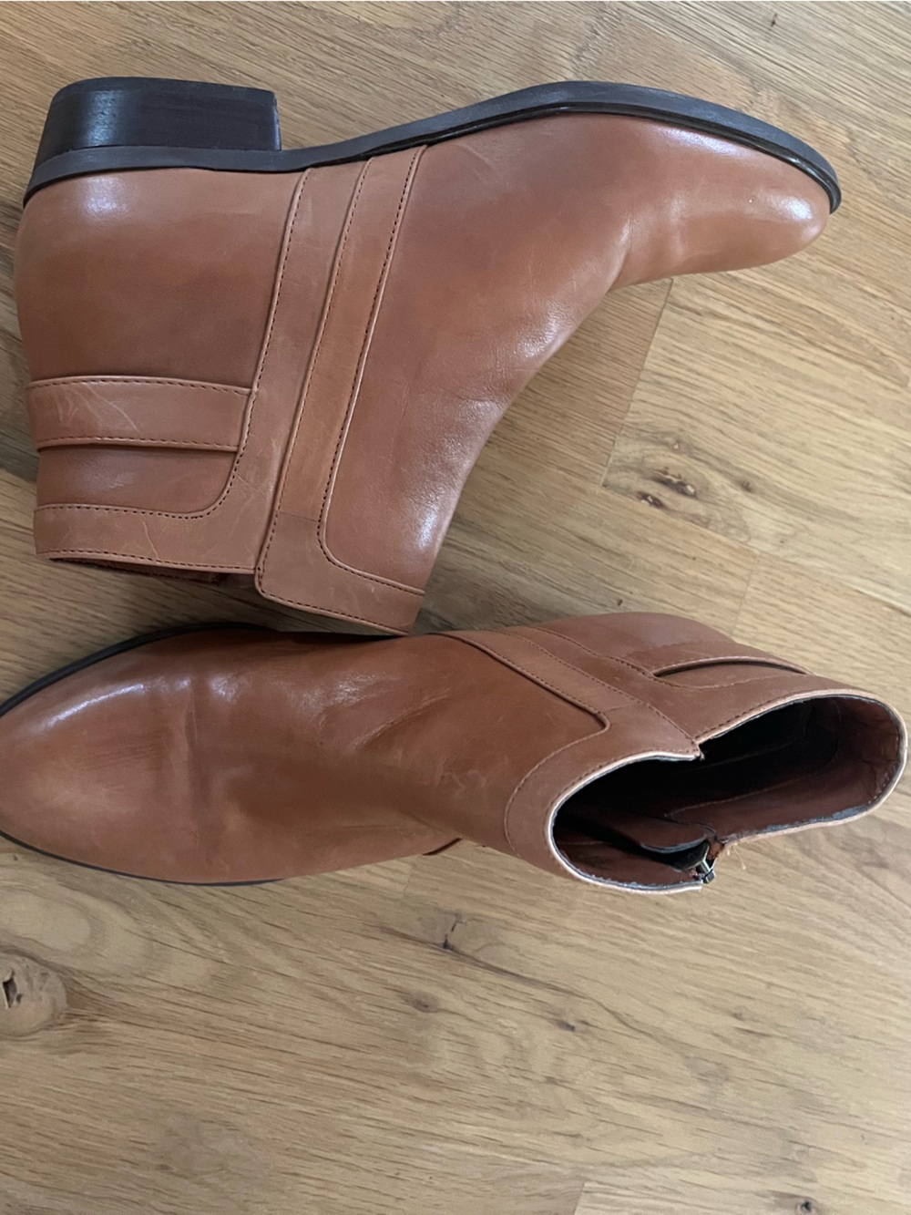 Lauren Ralph Lauren Women ‘s Chestnut Leather Chukka Boot